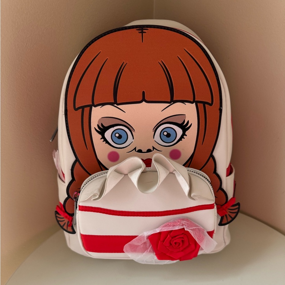 LOUNGEFLY Annabelle Cosplay The Conjuring Mini Backpack